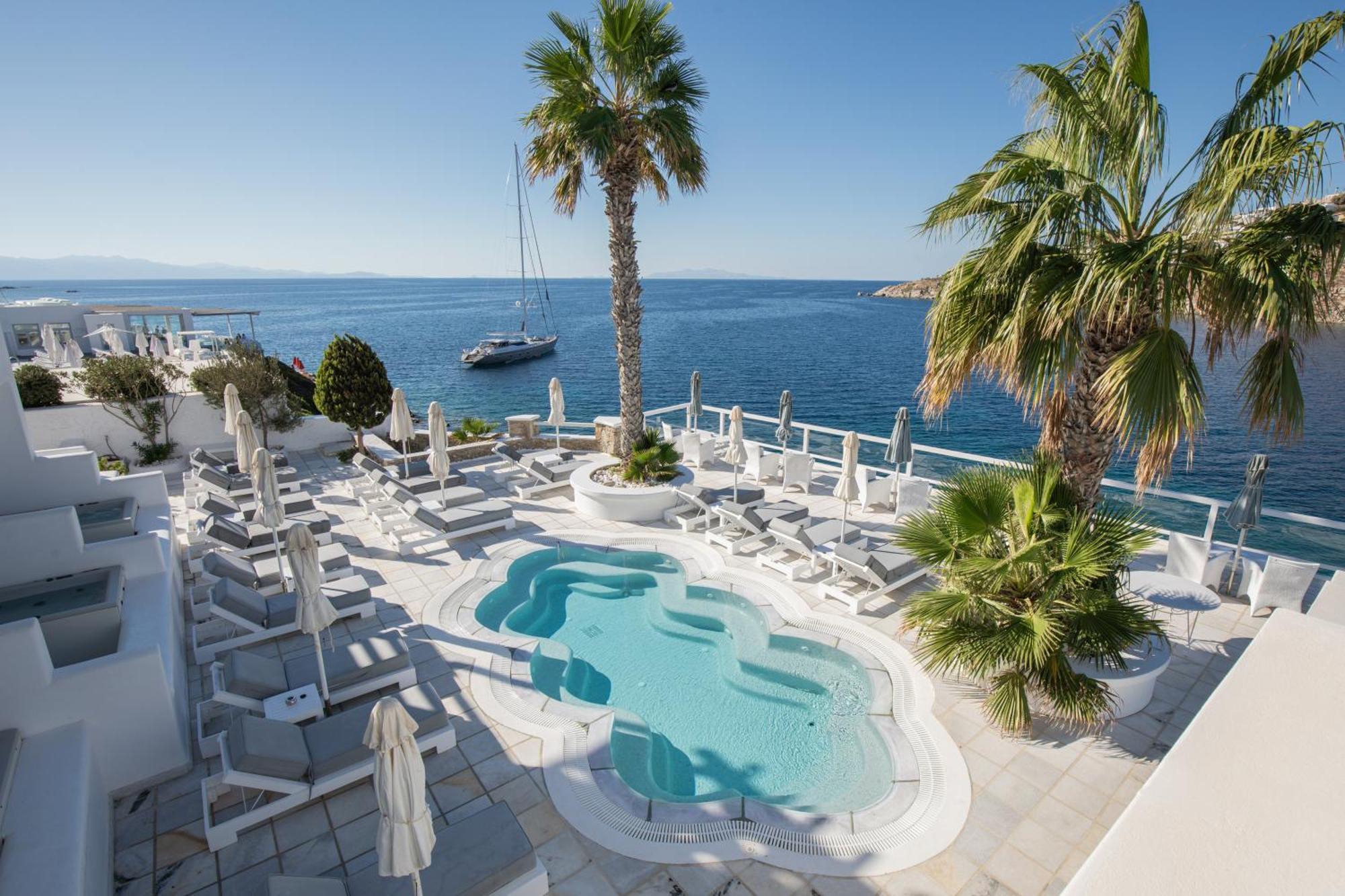 Nissaki Boutique Hotel Platys Gialos  Exteriör bild